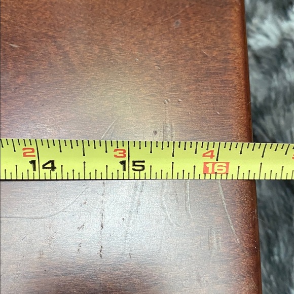 Nobility Vintage Wooden cutlery box with burgundy Velvet like Interior - Picture 14 of 16